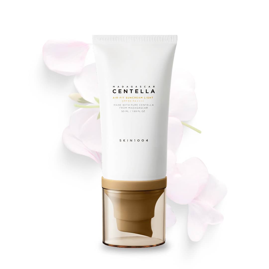 CENTELLA-AIR-FIT-SUNCREAM-LIGHT-SPF30-PA++++ کرم ضد آفتاب فیزیکال سنتلا ایرفیت اسکین 1004