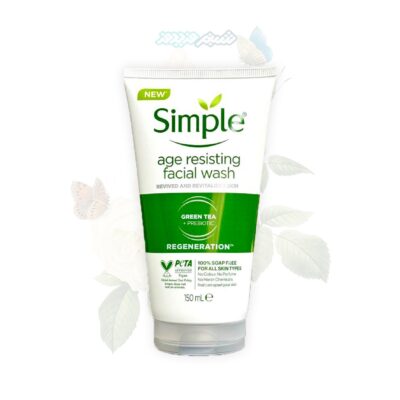 فیس واش ضد پیر پوستی سیمپل