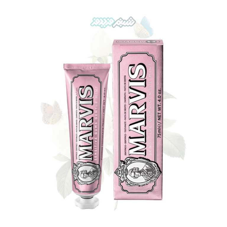 خمیردندان مارویس مدل Sensitive Gums Gentle Mint