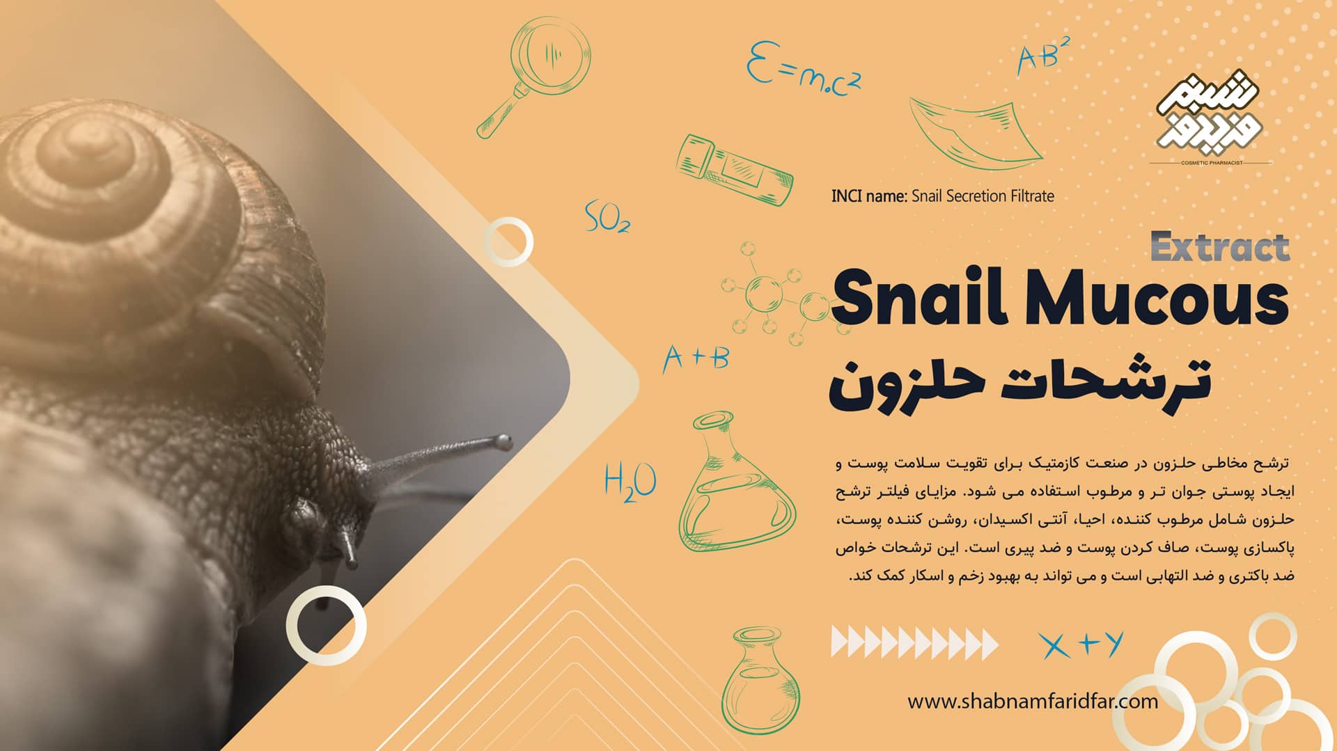 عصاره مخاطی حلزون