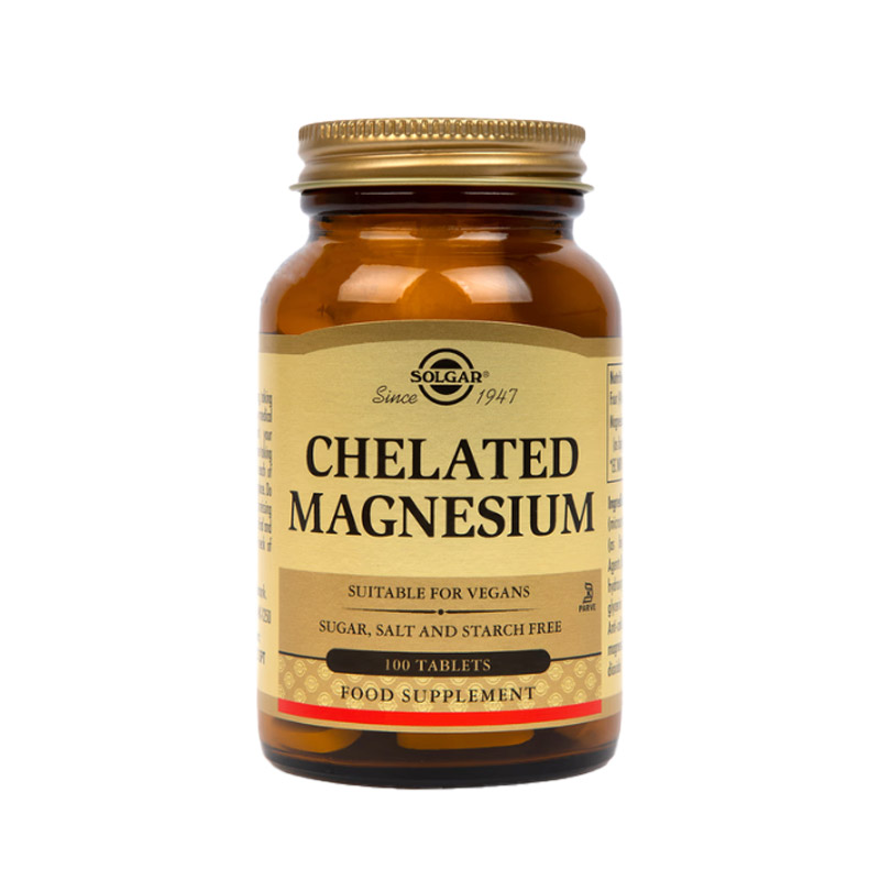 solgar-chelated-magnesium مکمل منیزیم کلاته سولگار آمریکا