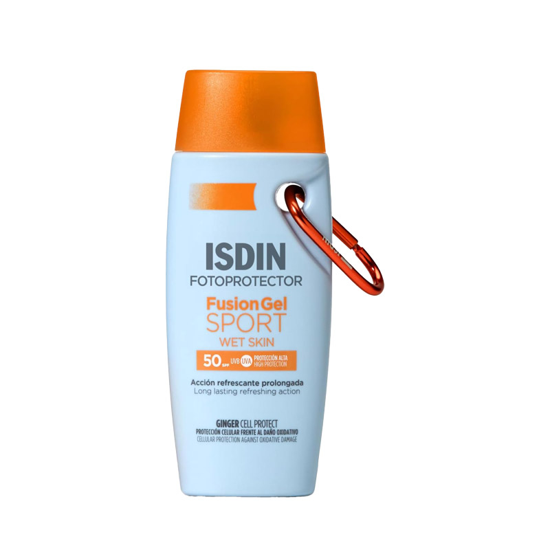 Isdin-fotoprotector-fusion-gel-sport ضد آفتاب بدن فیوژن ژل اسپرت ایزدین +SPF 50