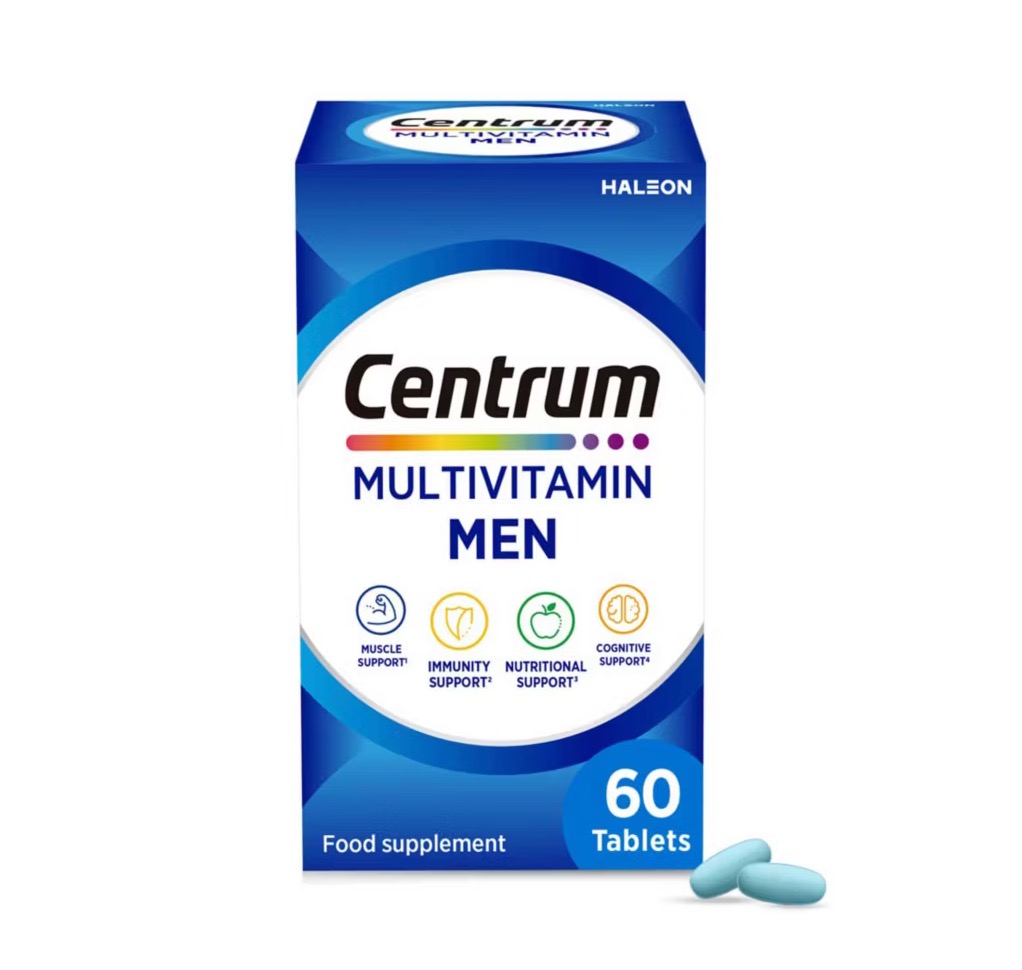 Centrum-Multi-vitamin-men مولتی ویتامین مینرال آقایان سنتروم | افزایش انرژی و تقویت ایمنی