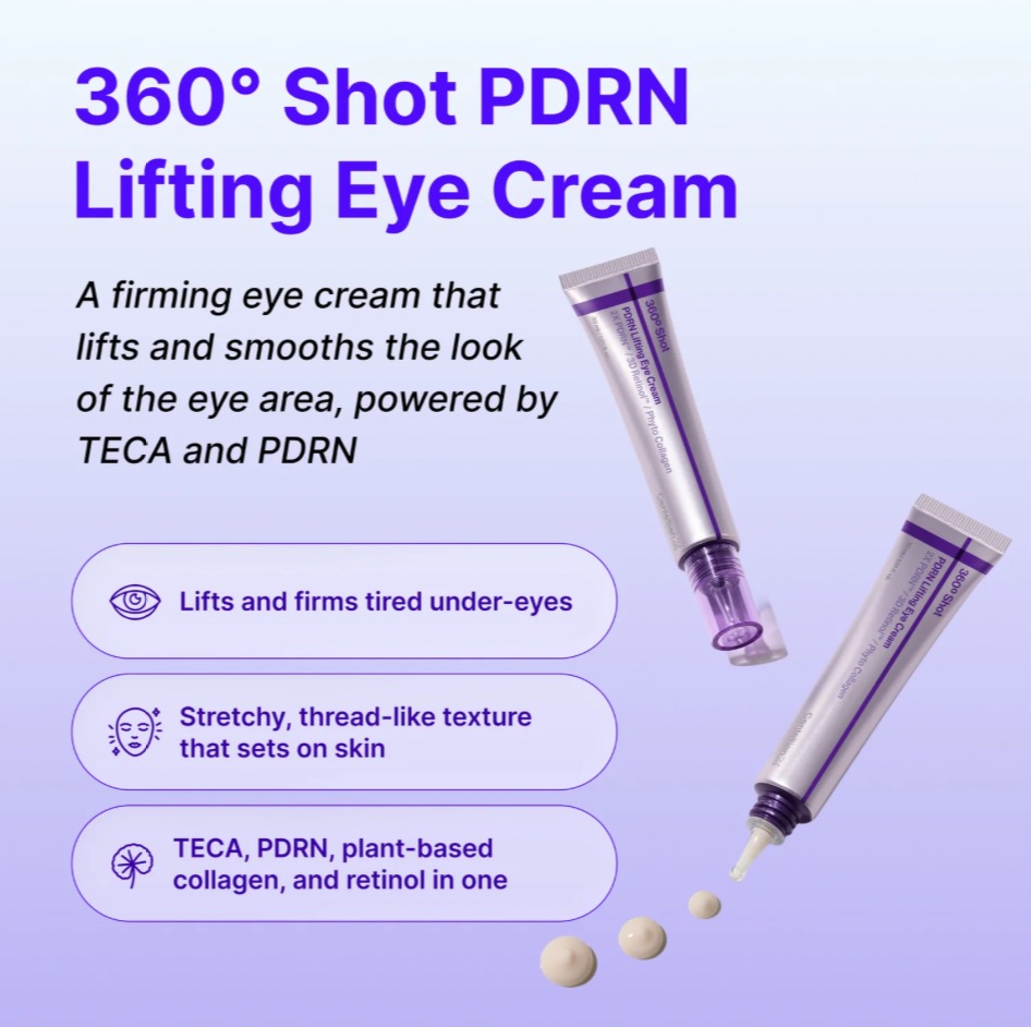 کرم دور چشم 360 شات PDRN سنتلیان 24 | لیفت کننده و ضد چروک
