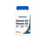 مکمل ویتامین D3 5000 IU و K2 نوتریکاست | تقویت استخوان و سیستم ایمنی